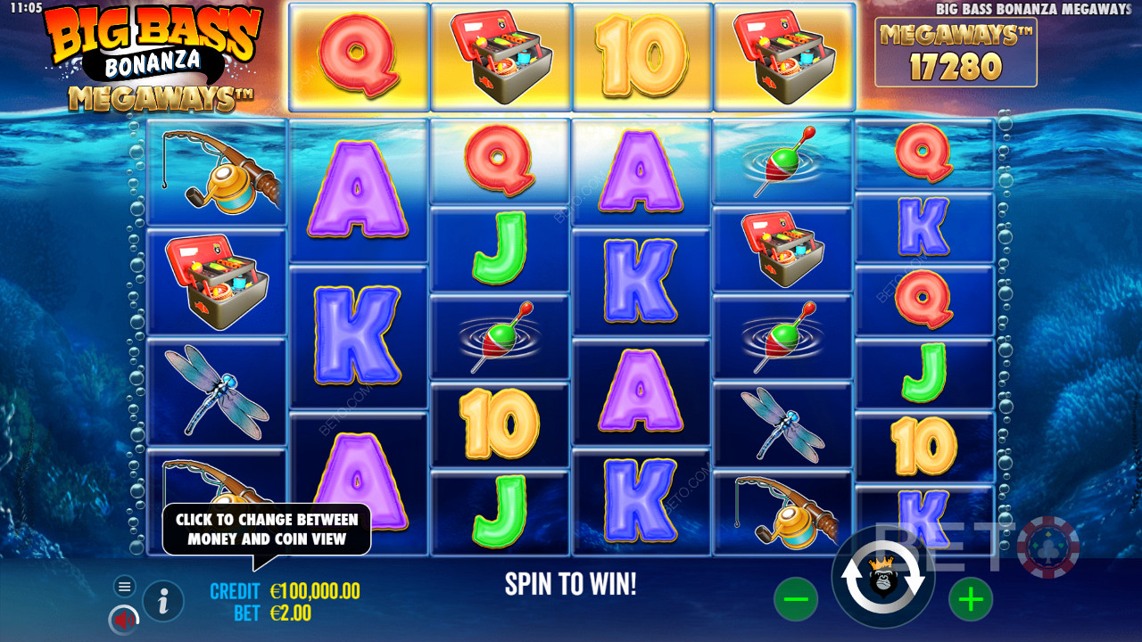 Enjoy up to 46,656 ways to win in this slot