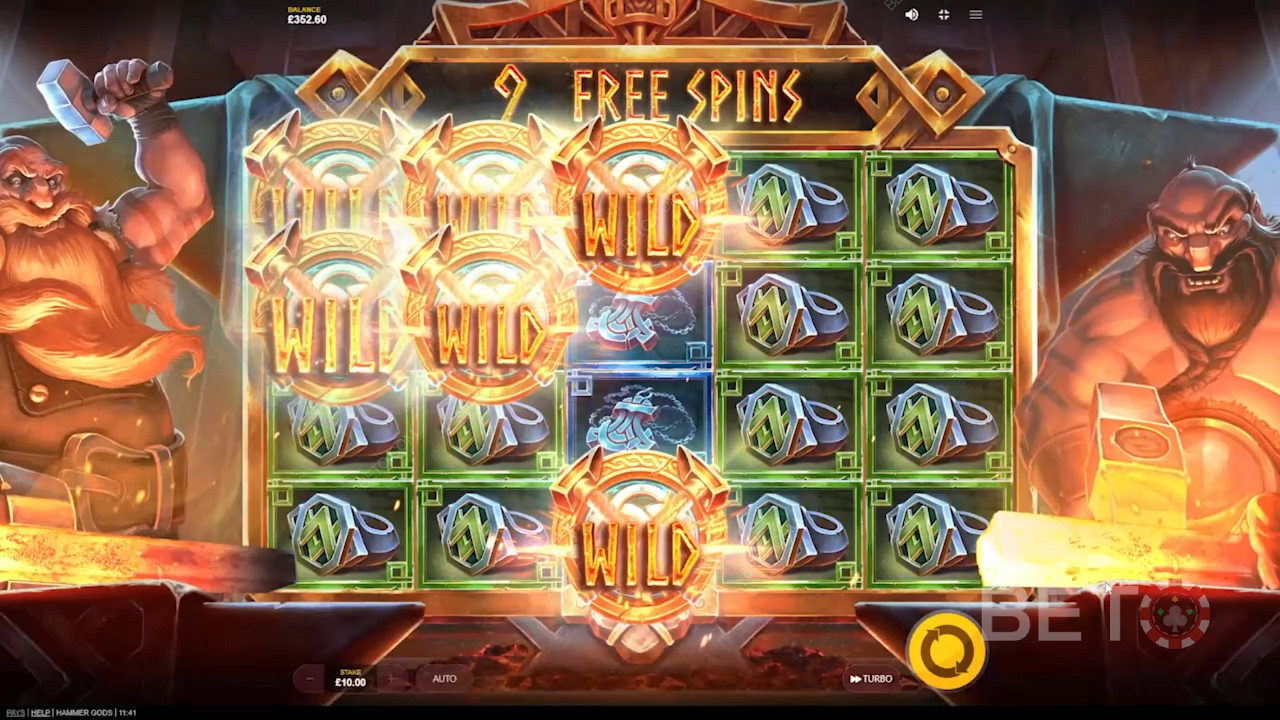 Enjoy feature activation on each Free Spin