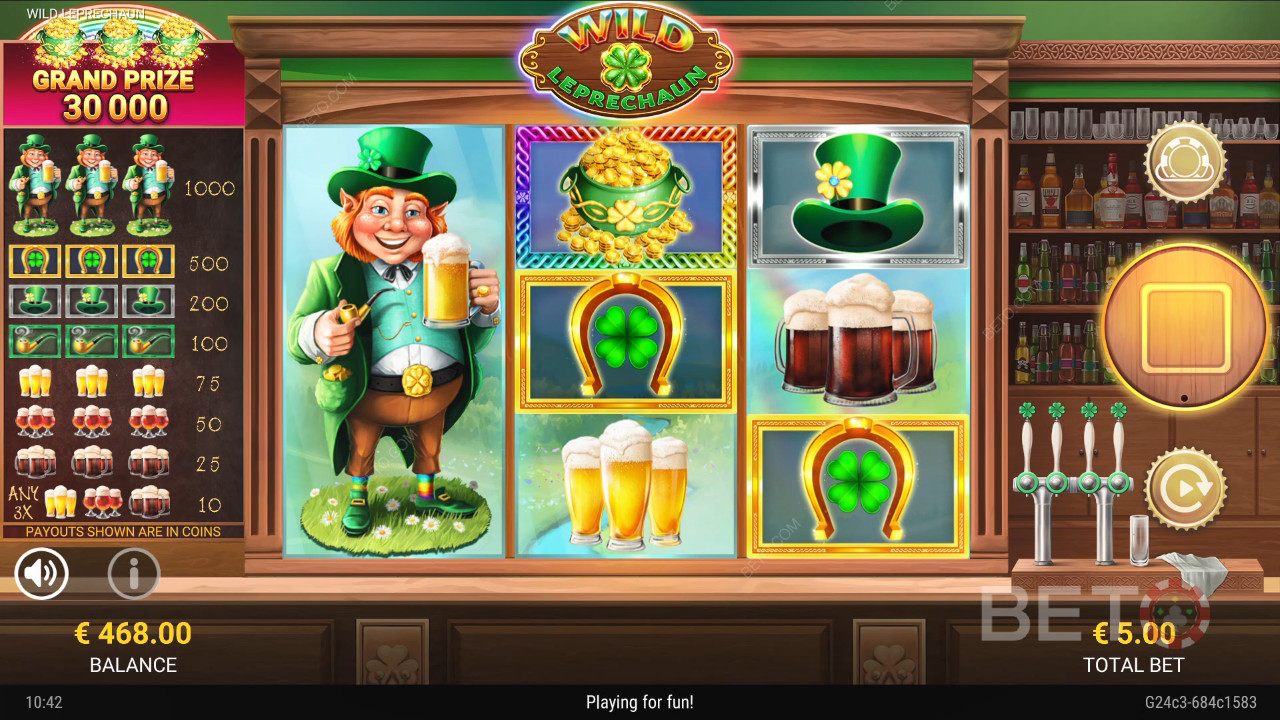 Wild Leprechaun (Reevo) Free Play