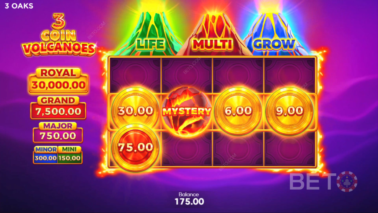 3 Coin Volcanoes Free Play