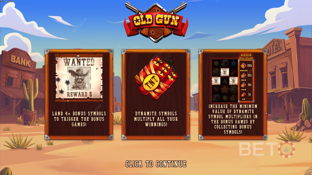 Bonus Features Explained in Old Gun by Backseat Gaming
