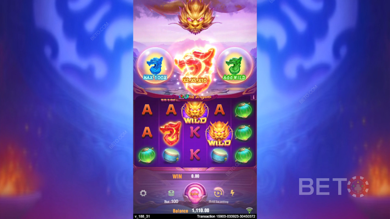 3 Pot Dragons Free Play