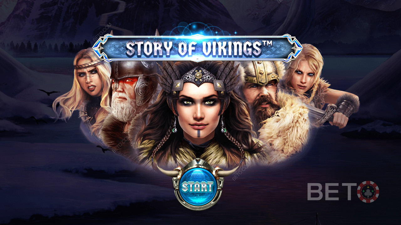 You can play for a chance to win payouts worth up to 1,000x the bet in this Norse slot