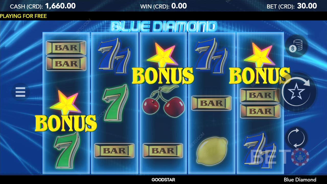 Blue Diamond (World Match) Free Play