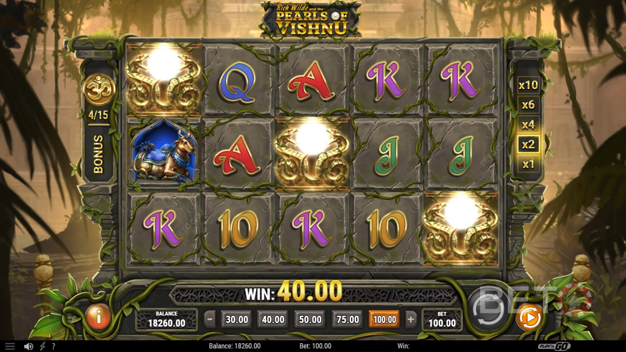 Rich Wilde and the Pearls of Vishnu Free Play