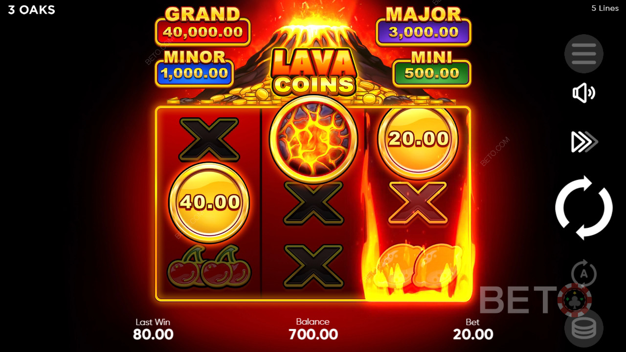 Lava Coins Review by BETO Slots