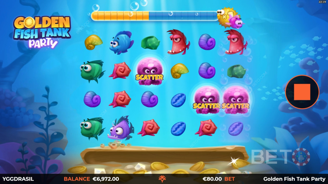 Golden Fish Tank Party Free Play
