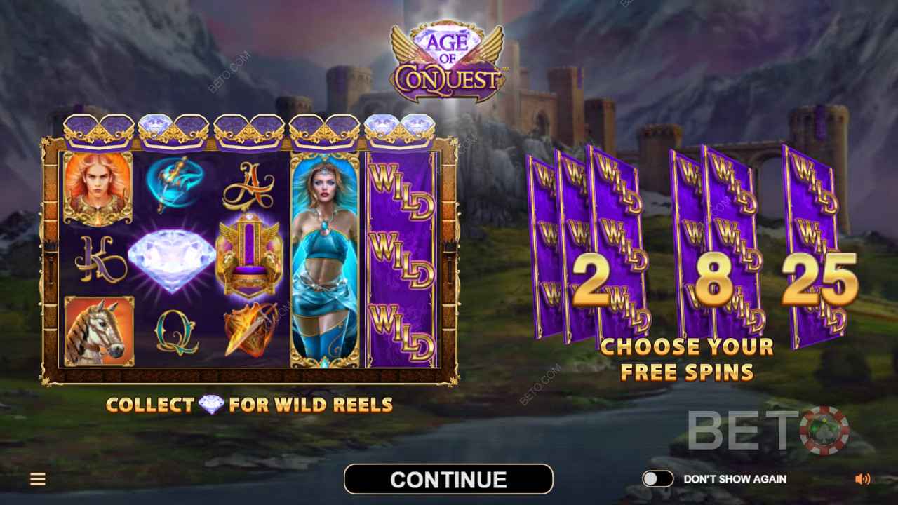 Enjoy Wild Reels and Free Spins in the Age of Conquest slot machine