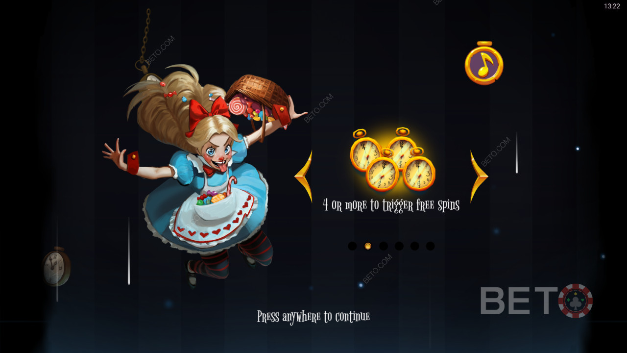 Bonus Features Explained in Greedy Alice by Peter and Sons