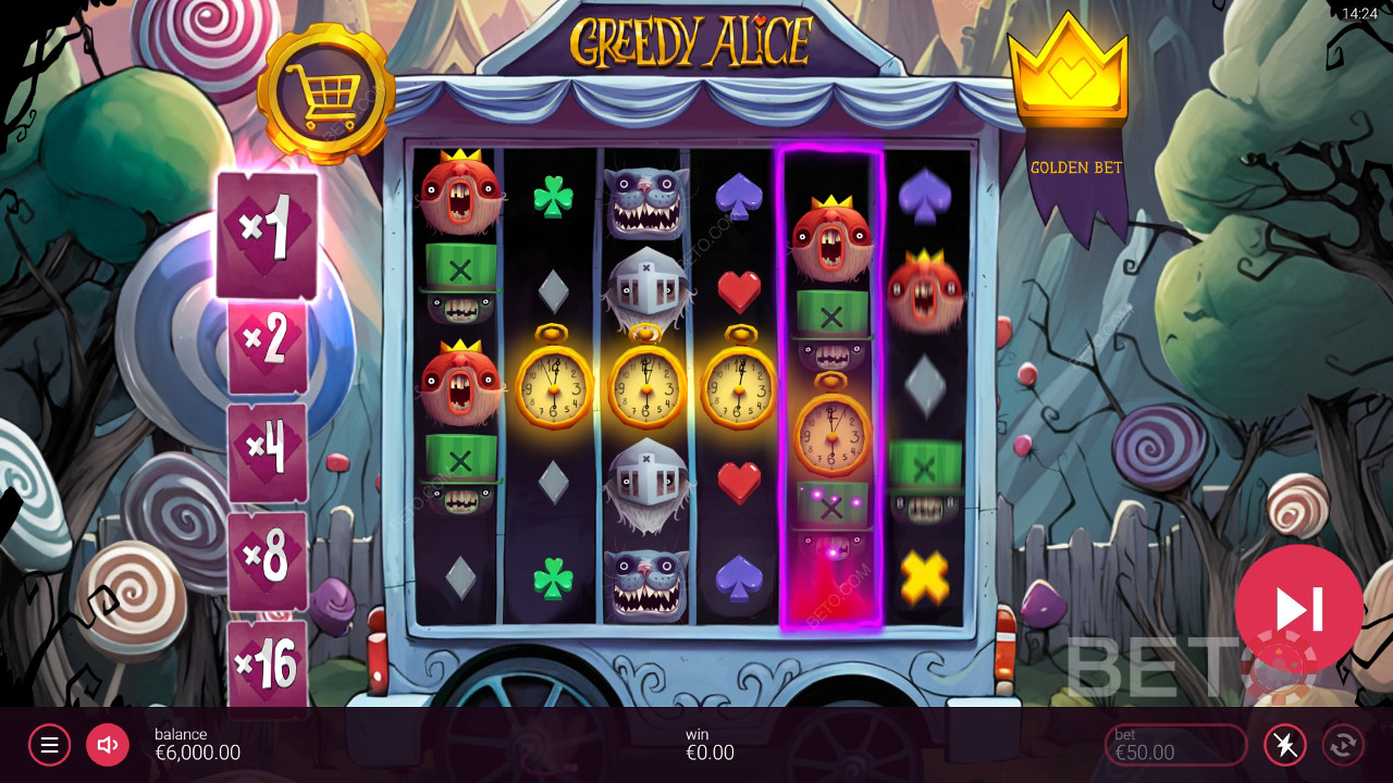 Greedy Alice Review by BETO Slots