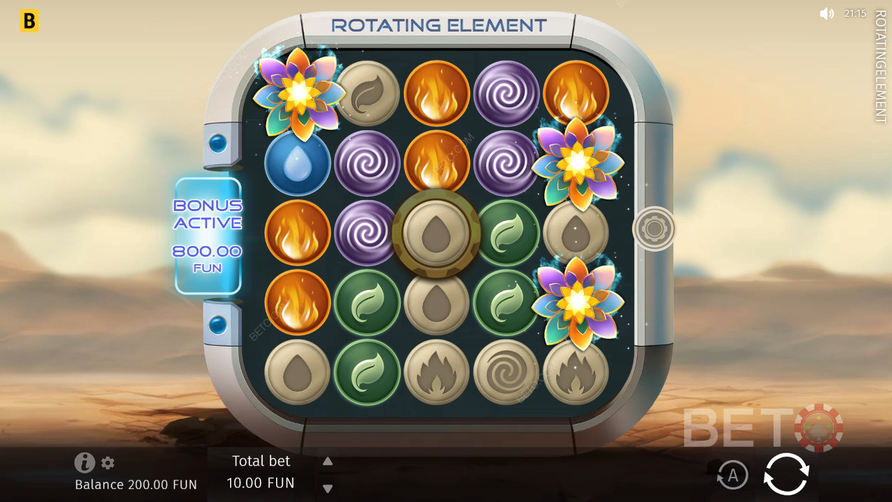 Rotating Element Review by BETO Slots