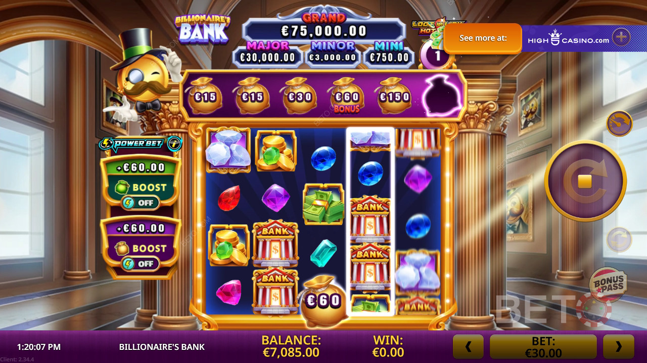 Billionaire's Bank Free Play