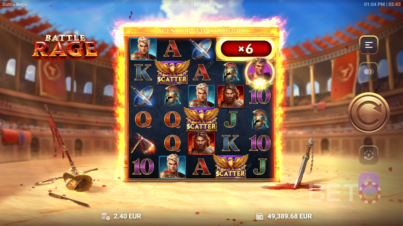 Battle Rage Review by BETO Slots