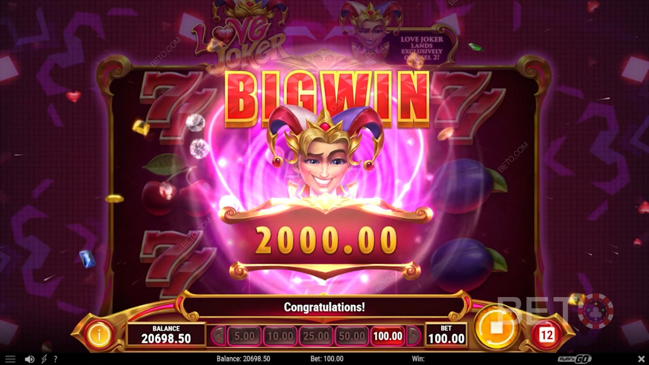 Play now and win charming prizes worth up to 1,000x the stake