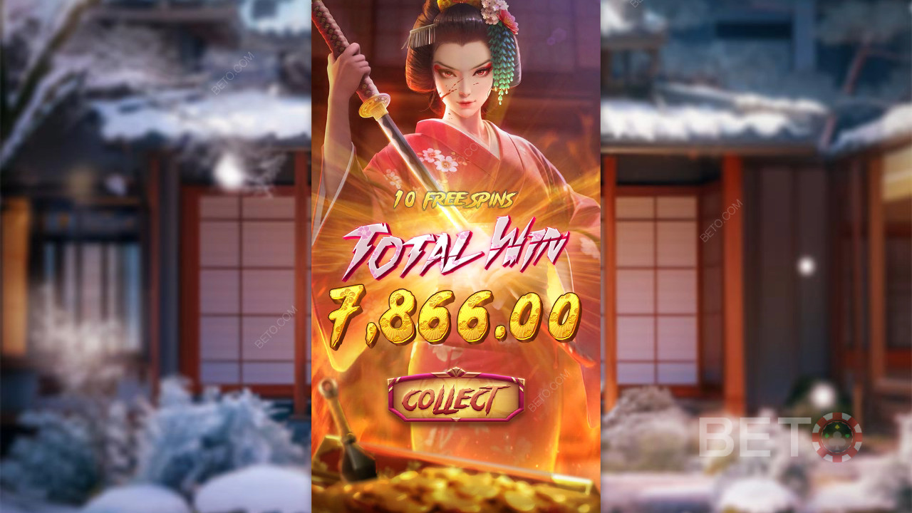 Win 5,000x Your bet in the Geisha’s Revenge Slot Online!