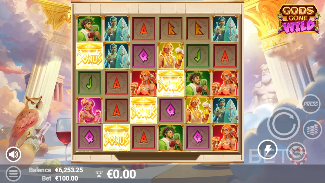 Gods Gone Wild Free Play