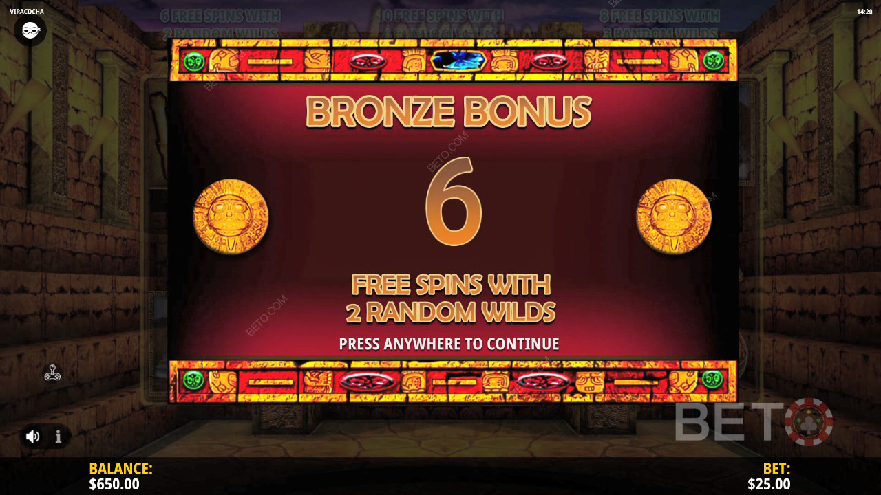 Win 9,600x Your bet in the Viracocha Slot Online!
