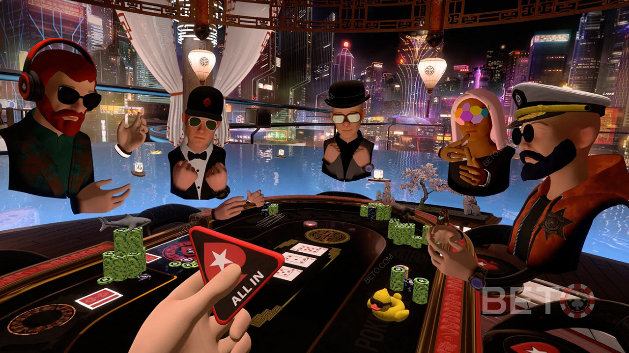 Jogar casino ao vivo em PokerStars
