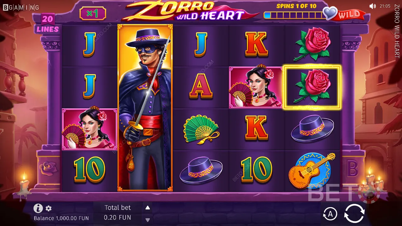 Zorro: The Tale of the Lost Gold slot