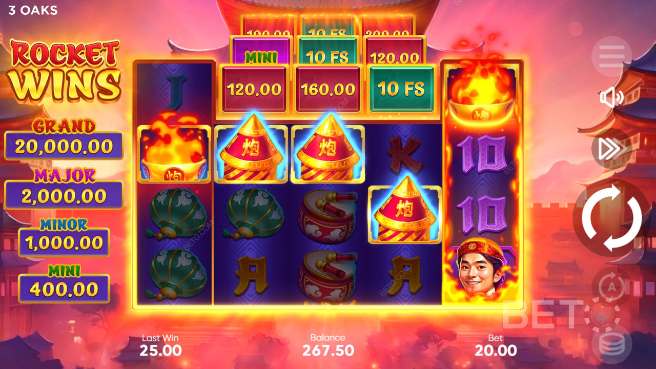 Rocket Wins Free Play