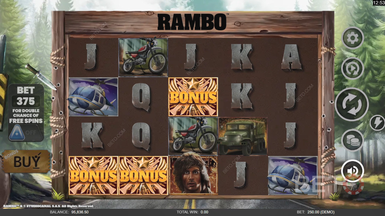 Rambo (Atlantic Digital) Free Play