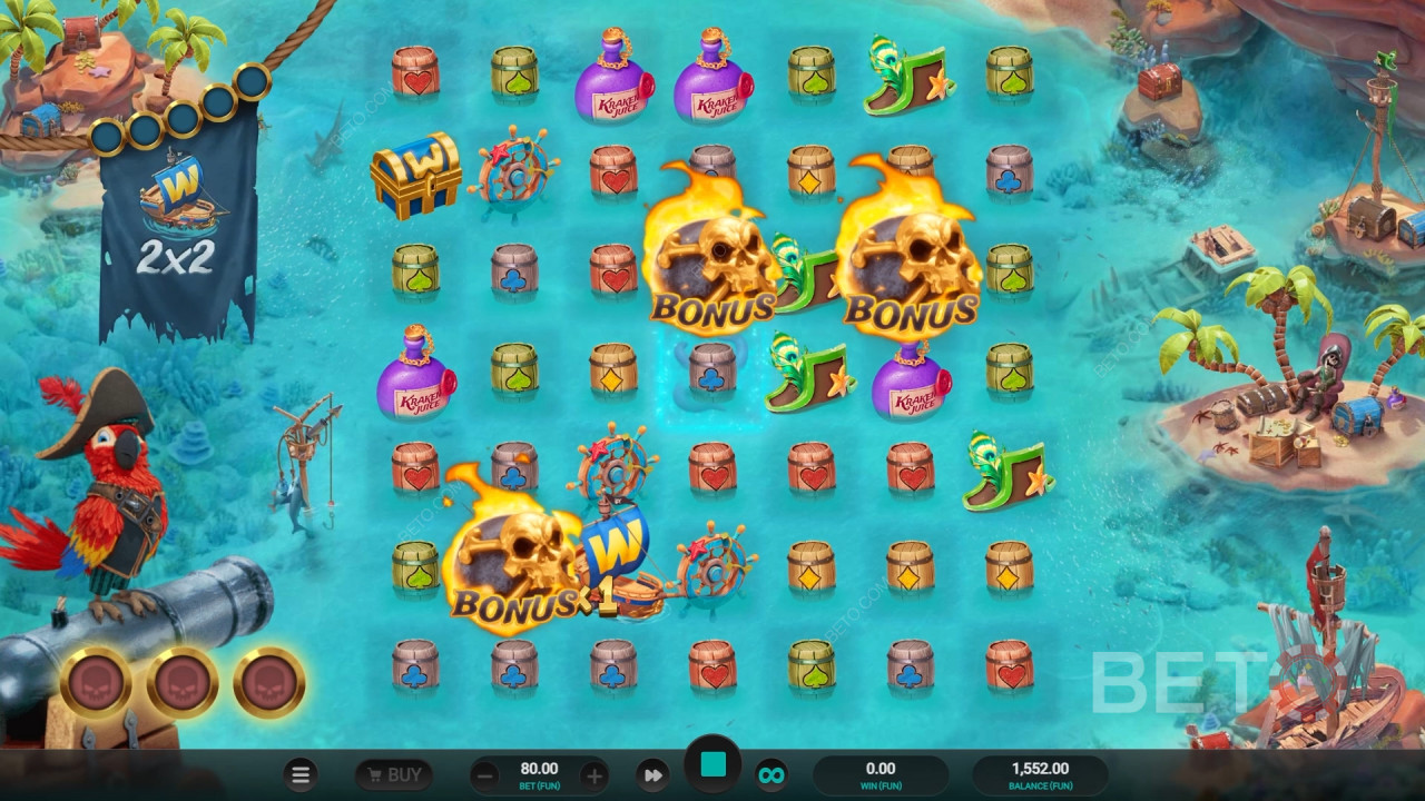 Kraken's Cove Free Play