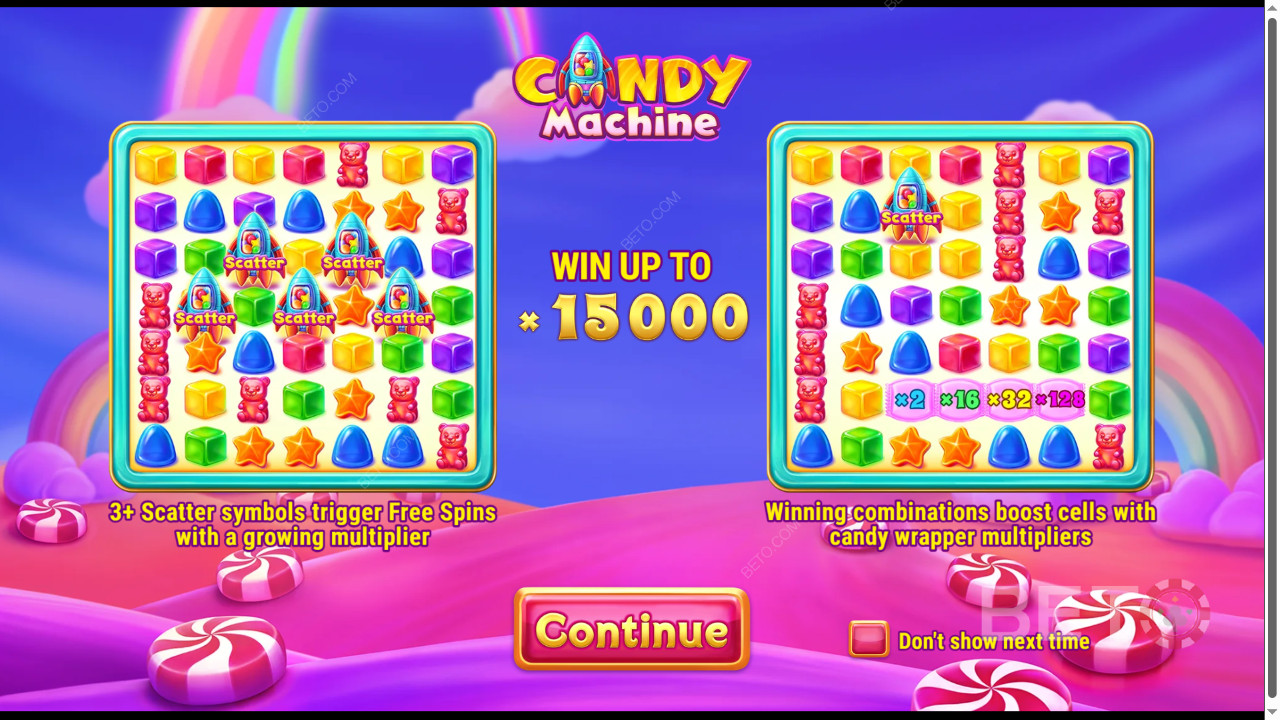 Bonus Features Explained in Candy Machine by Barbara Bang
