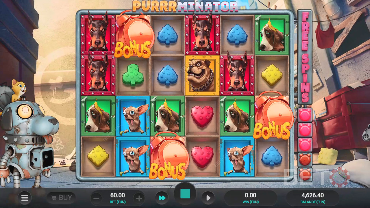 Purrrminator Review by BETO Slots
