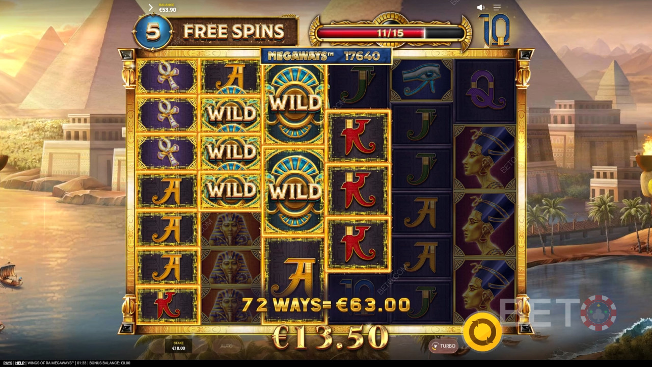 Wings of Ra Megaways Free Play