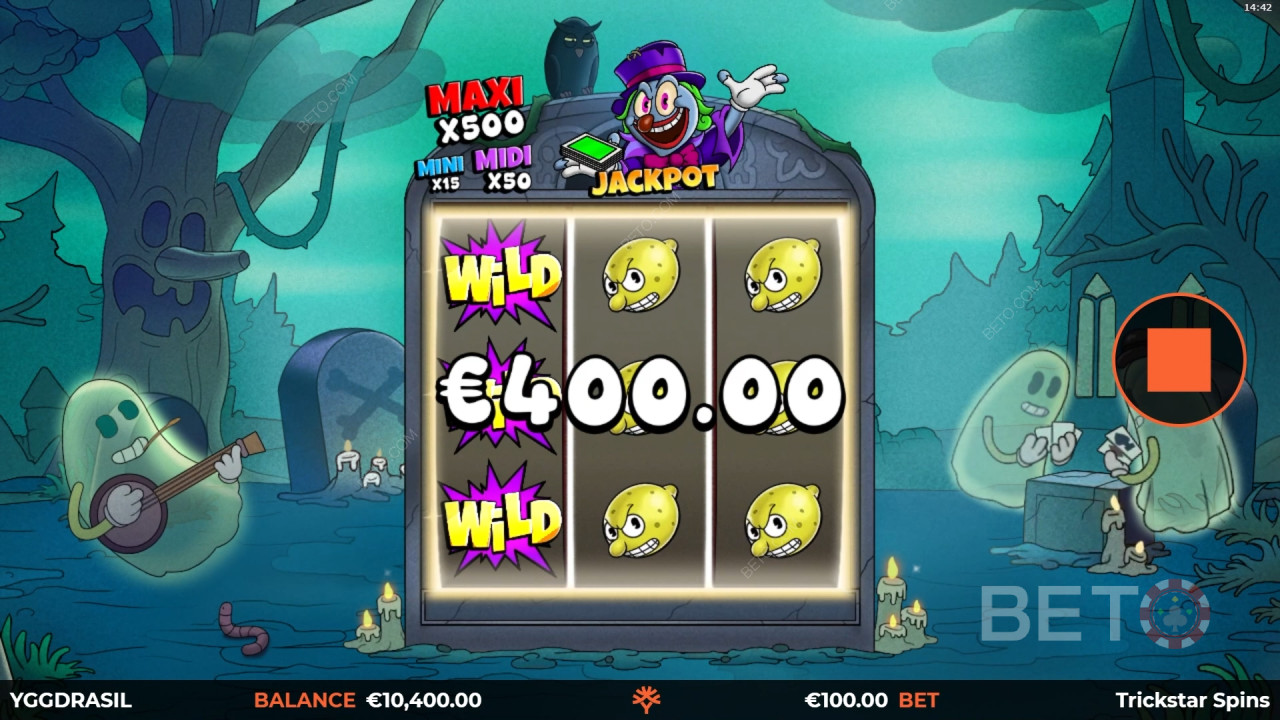 Trickstar Spins Review by BETO Slots