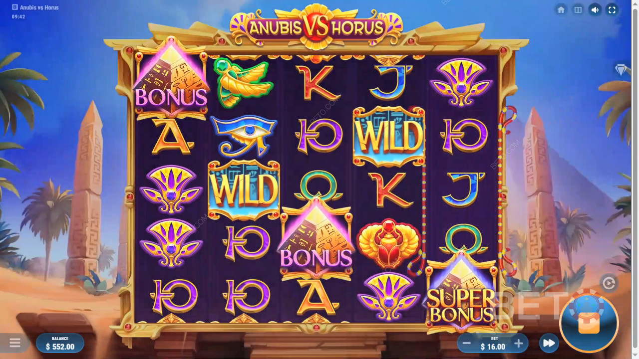 Anubis vs Horus Review by BETO Slots