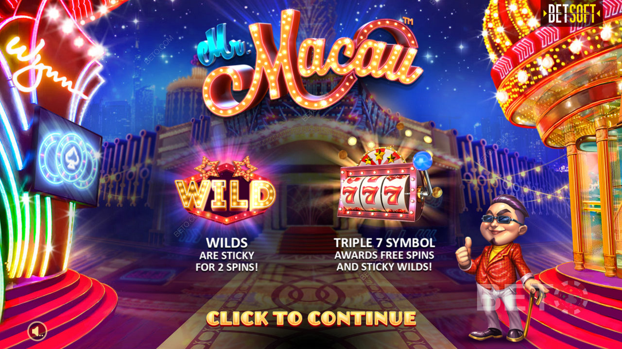 Enjoy some of the most powerful features in online gambling in Mr Macau slot