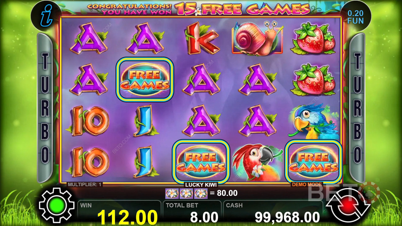 Lucky Kiwi Free Play
