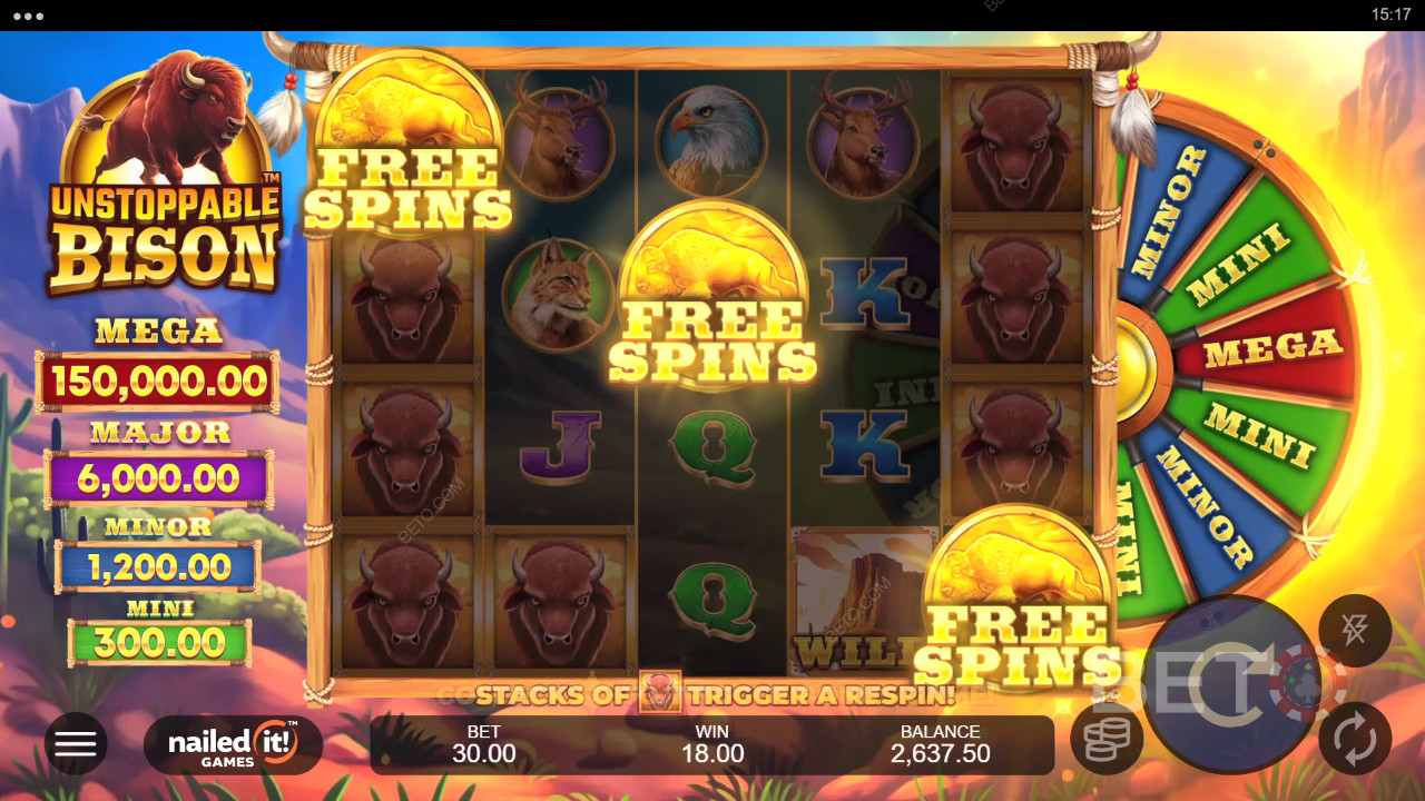 Unstoppable Bison Review by BETO Slots