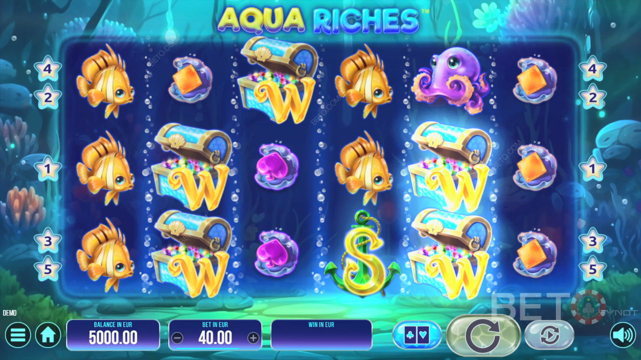 Aqua Riches Review by BETO Slots