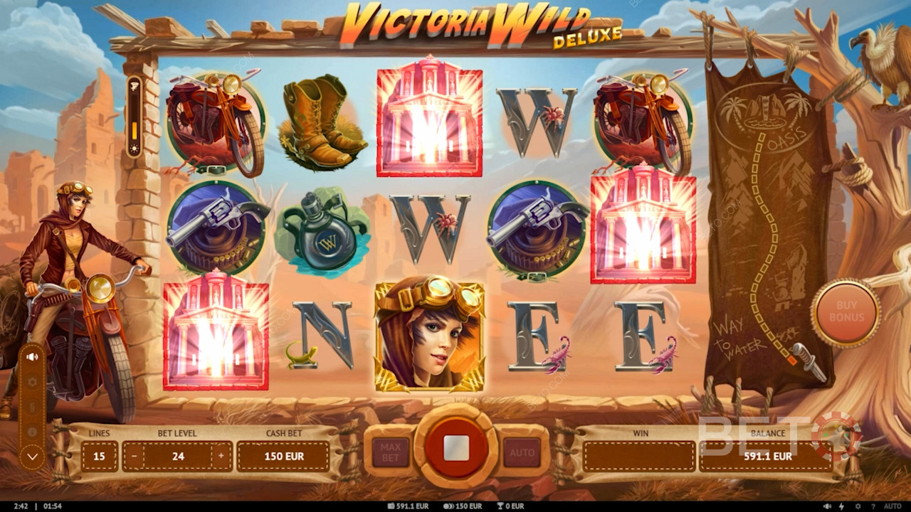 Land 3 or more Temple Scatters to trigger Free Spins