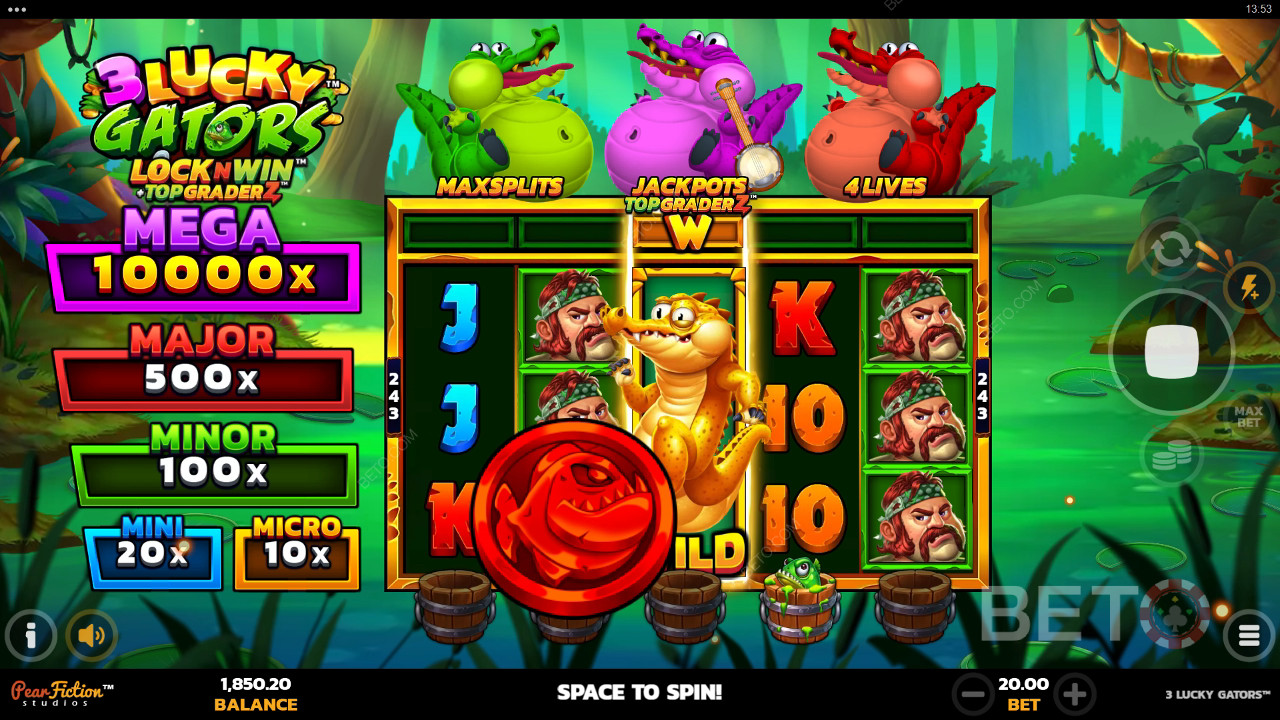 3 Lucky Gators Free Play