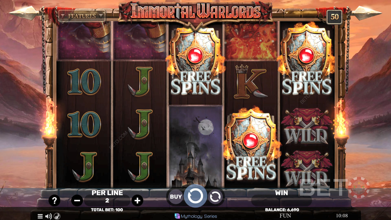 Immortal Warlords Free Play