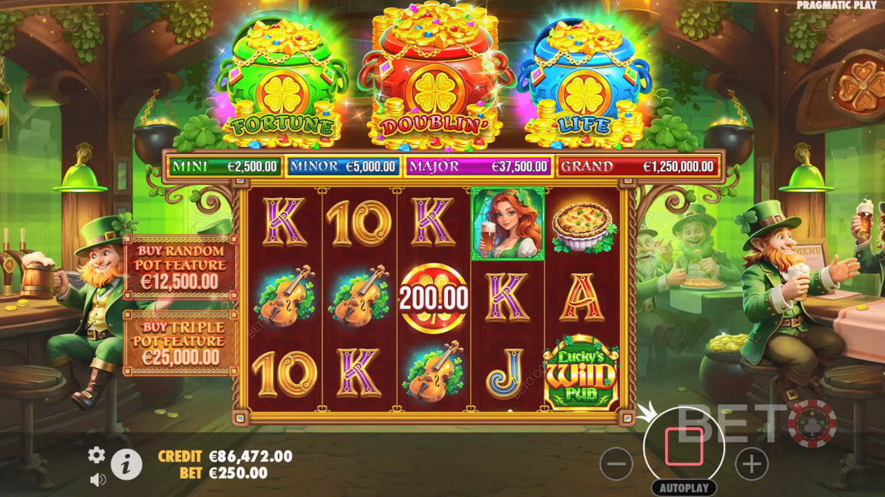 Lucky’s Wild Pub Review by BETO Slots