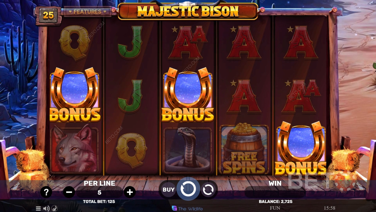 Majestic Bison Free Play