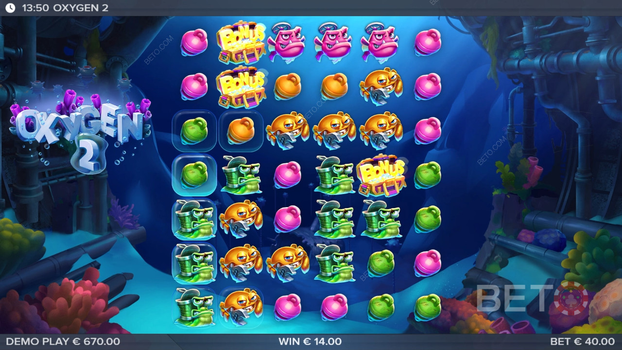 Oxygen 2 Review by BETO Slots