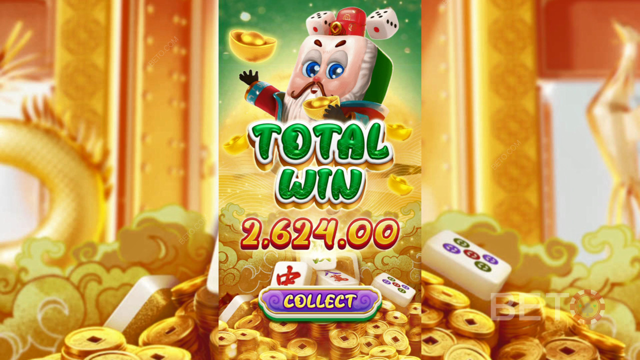 Win 8,000x Your bet in the Mahjong Riches Slot!