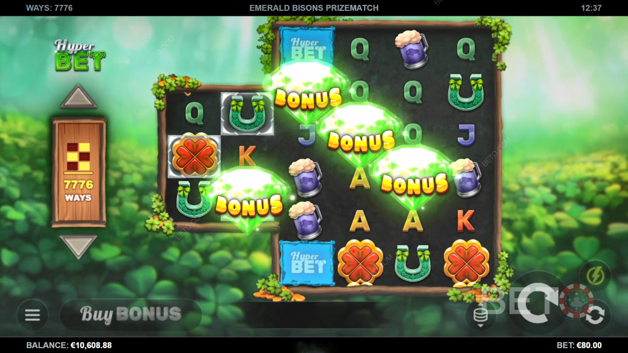 Emerald Bisons PrizeMatch Free Play