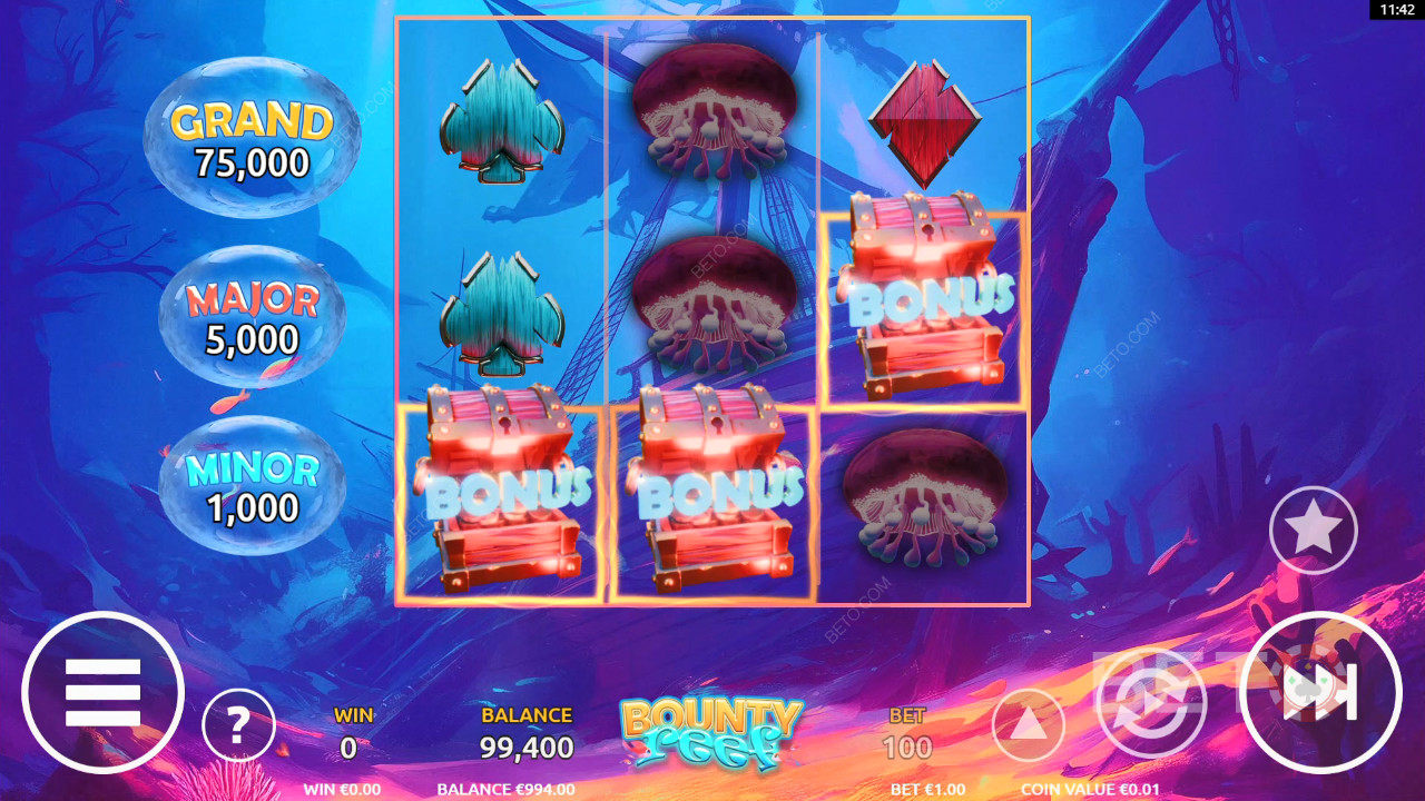Bounty Reef Free Play