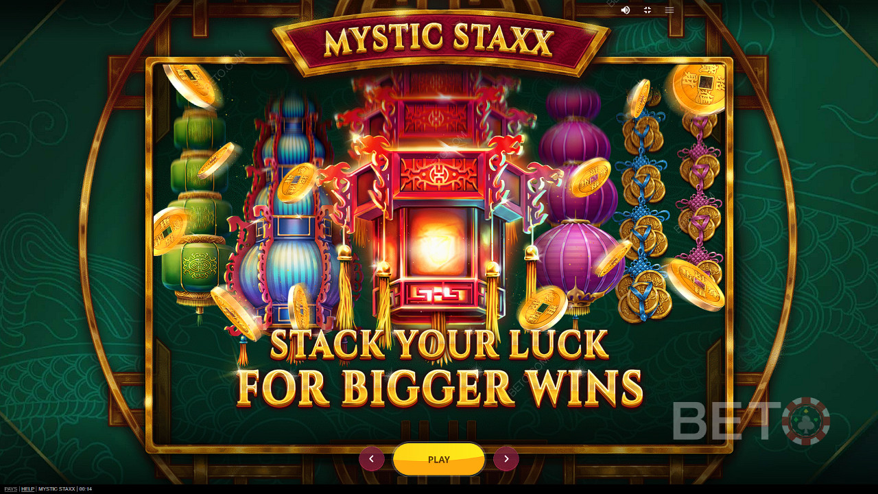 Enjoy Expanding Stacks and win as much as 2,000x of your stake in the Mystic Staxx game