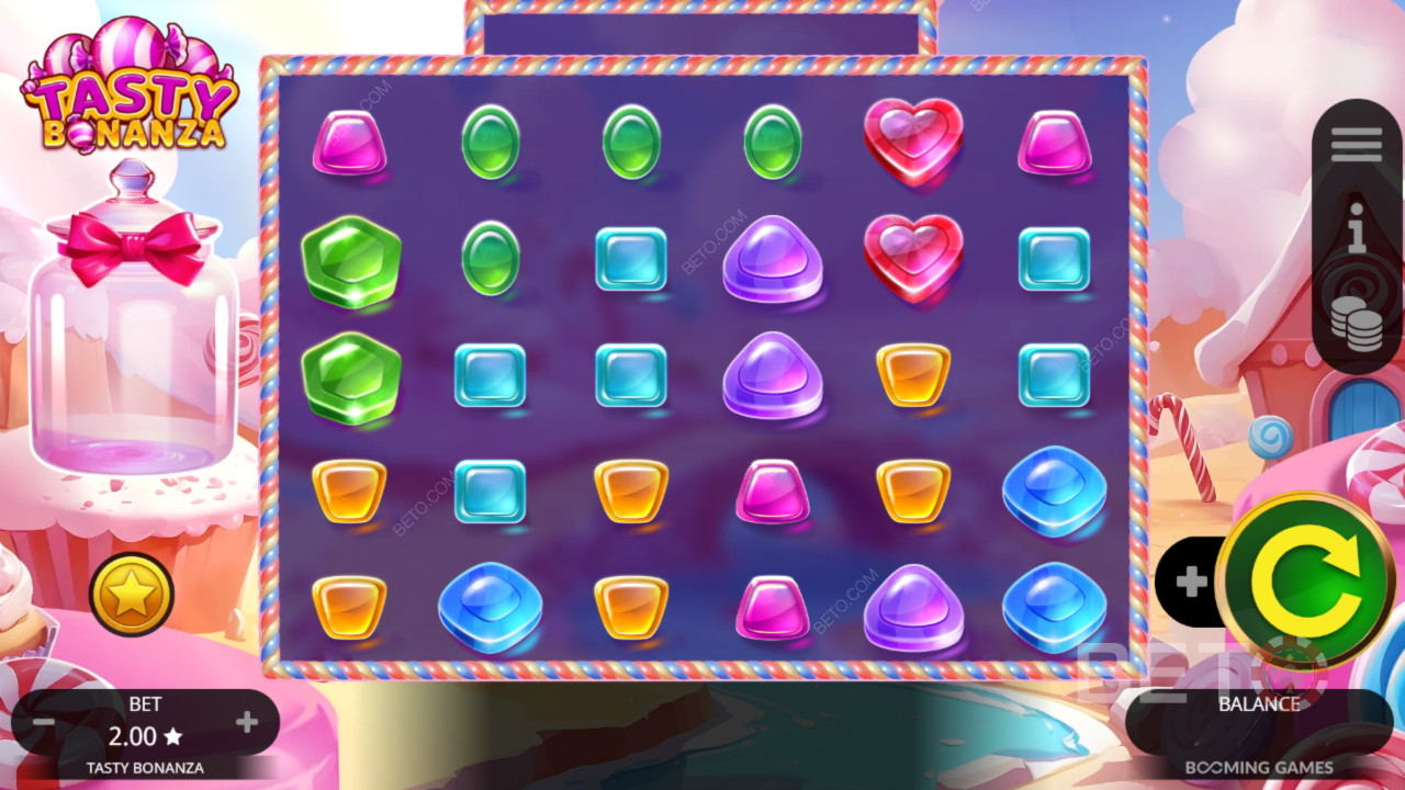 Bonus Features Explained in Tasty Bonanza by Booming Games