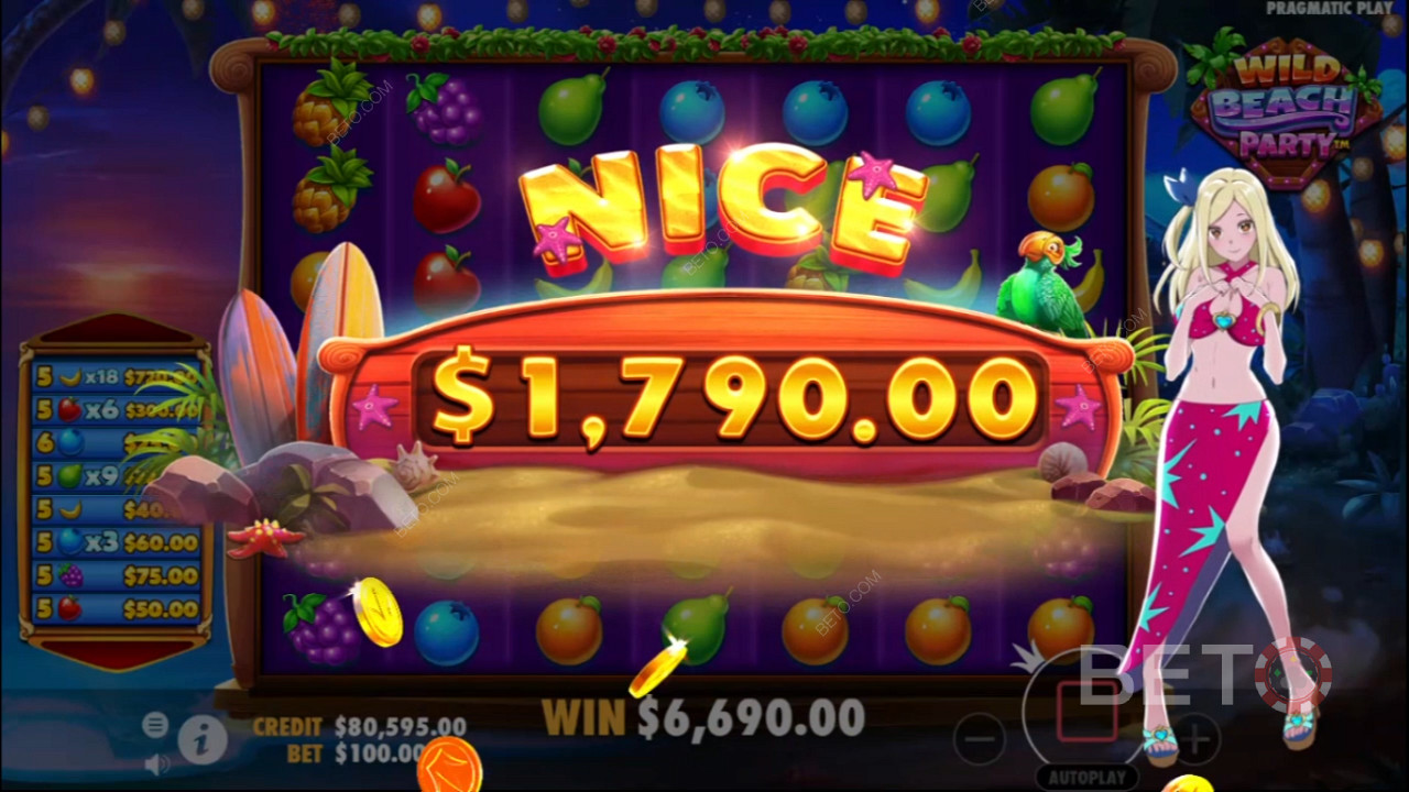 Play now and win up to 5,000x your total stake