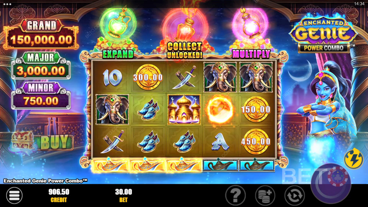 Enchanted Genie Power Combo Free Play