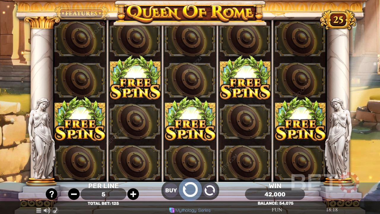 Queen of Rome Free Play