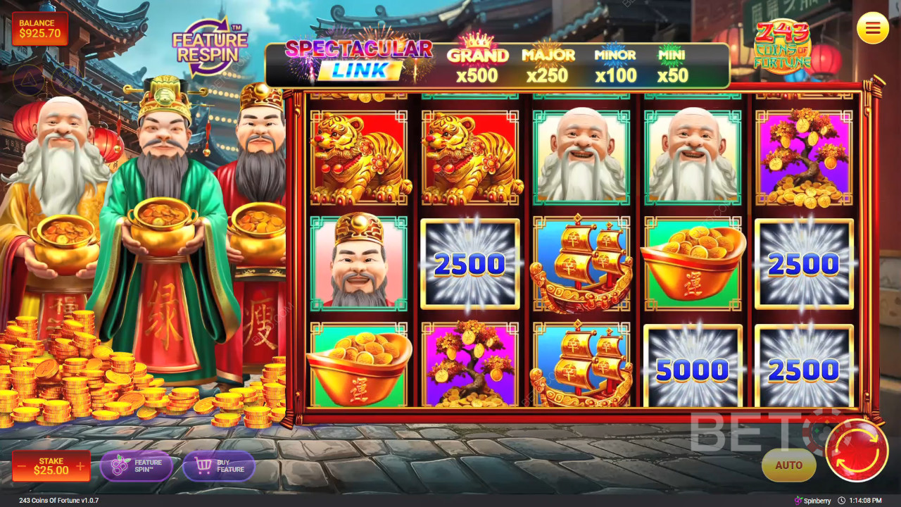 243 Coins of Fortune Free Play